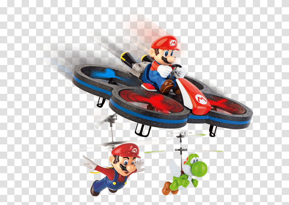Mario Kart Drone, Toy, Person, Human, Weapon Transparent Png