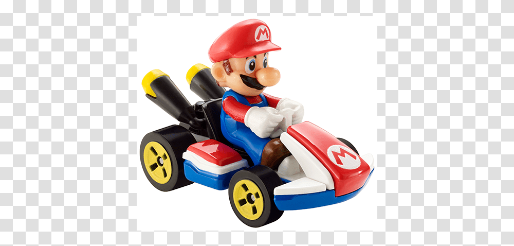 Mario Kart Hot Wheels, Vehicle, Transportation, Toy, Lawn Mower Transparent Png