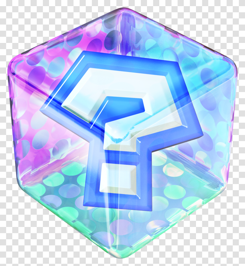 Mario Kart Item Box, Crystal, Triangle Transparent Png