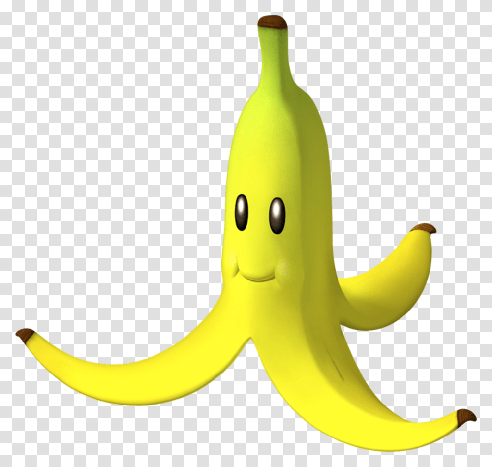 Mario Kart Racing Wiki Mario Kart Banana, Peel, Fruit, Plant, Food Transparent Png