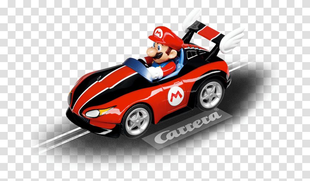Mario Kart Red Car, Vehicle, Transportation, Wheel, Machine Transparent Png