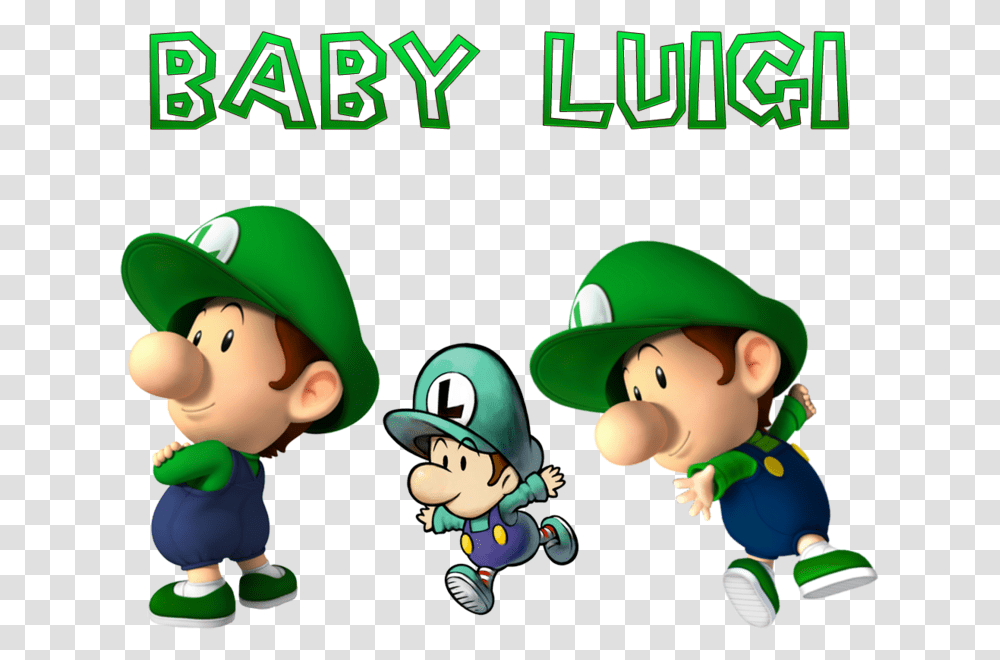 Mario Kart Tour Bebe Luigi, Elf, Person, Human, Green Transparent Png