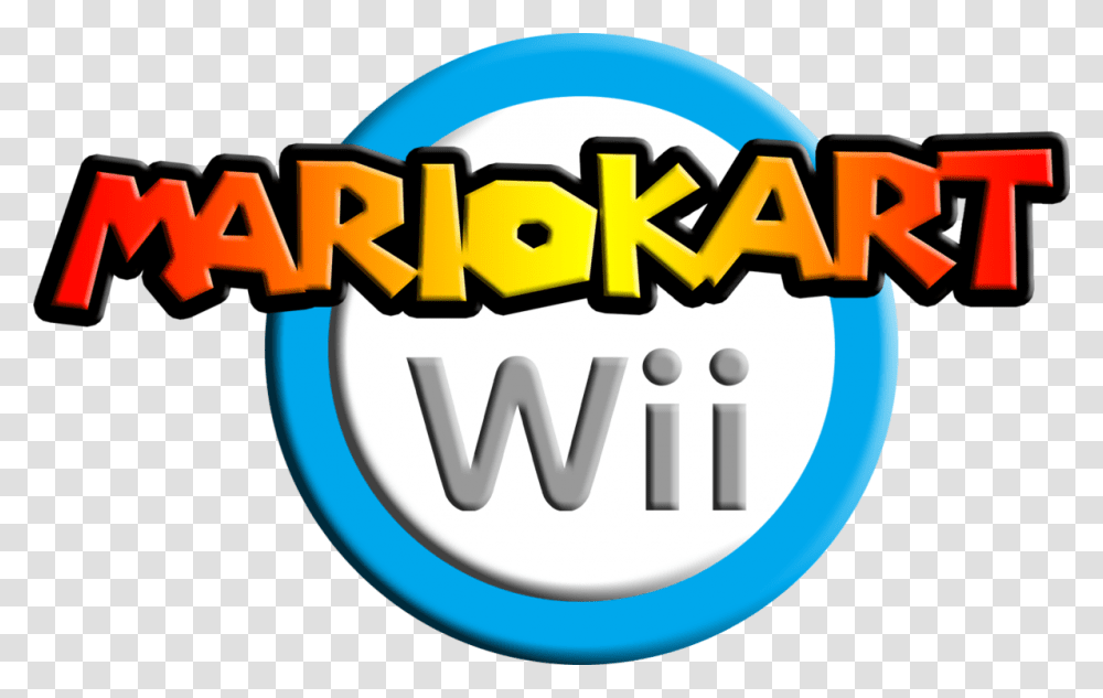 Mario Kart Wii Logo, Label, Trademark Transparent Png