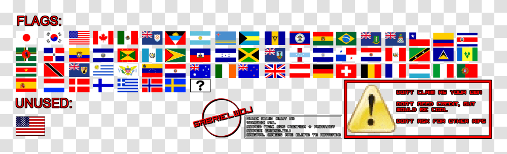 Mario Kart Wii Sprites Flags Of The Caribbean Nations, Lighting, Word, Scoreboard Transparent Png