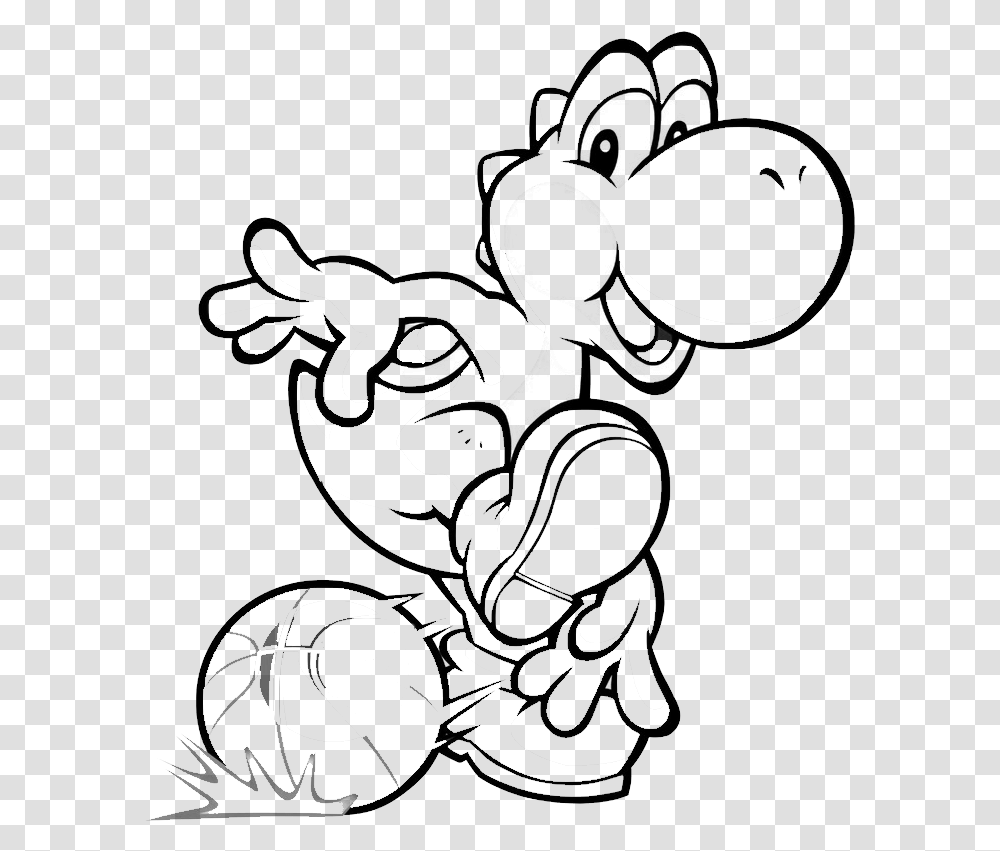 Mario Kart Yoshi Coloring Pages Mario Soccer Coloring Pages, Gray, World Of Warcraft Transparent Png