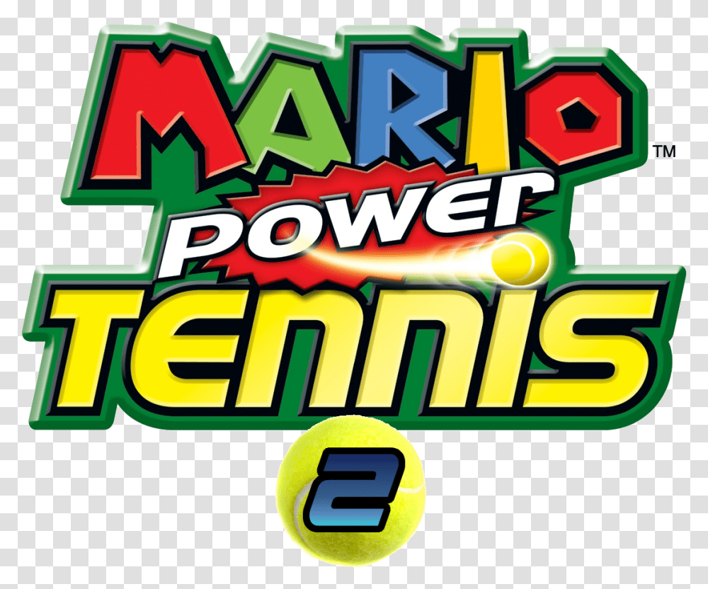 Mario Logo Mario Power Tennis Logo, Graphics, Art, Text, Shopping Cart Transparent Png