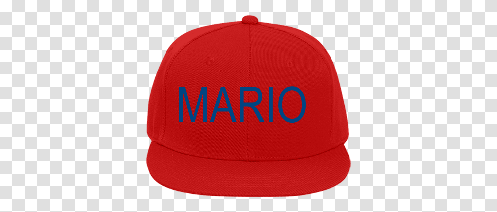 Mario Luigi Flat Bill Fitted Hats Baseball Cap, Clothing, Apparel Transparent Png