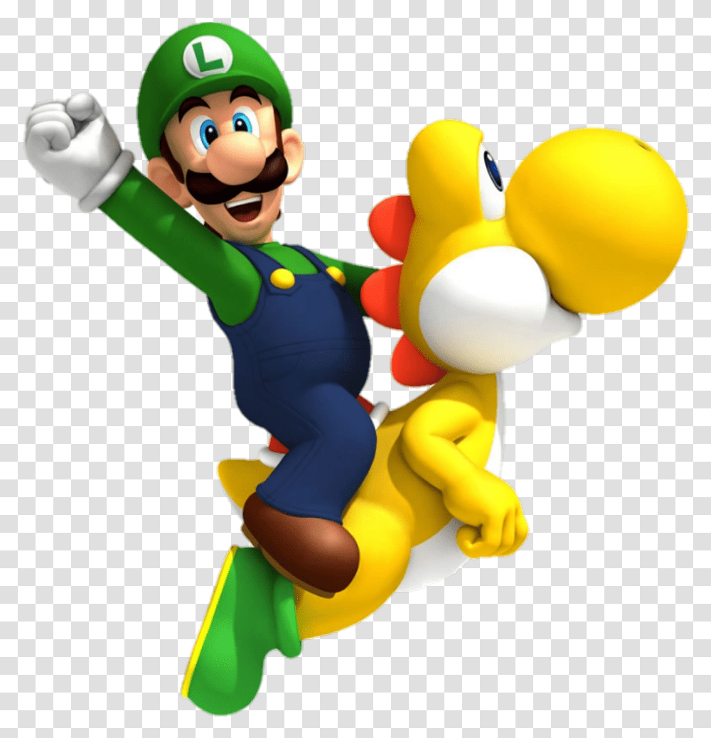Mario Luigi New Super Mario Bros Wii, Toy, Person, Human, Elf Transparent Png