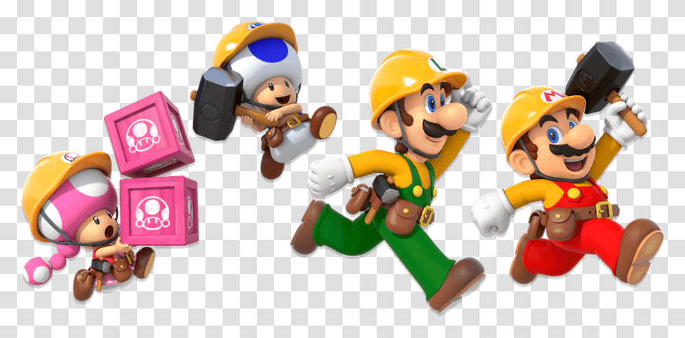 Mario Maker 2 Characters, Super Mario, Helmet, Apparel Transparent Png