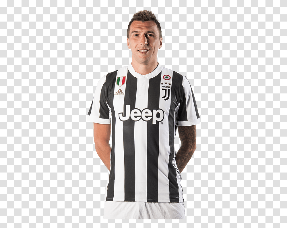 Mario Mandzukic Juventus, Apparel, Shirt, Person Transparent Png