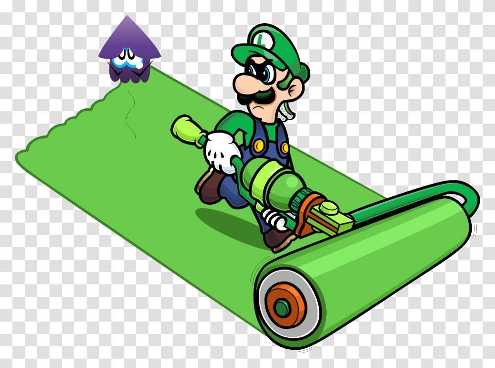 Mario Mario Luigi Green Clip Art Product Luigi Death Stare Splatoon, Elf, Super Mario, Kart, Vehicle Transparent Png