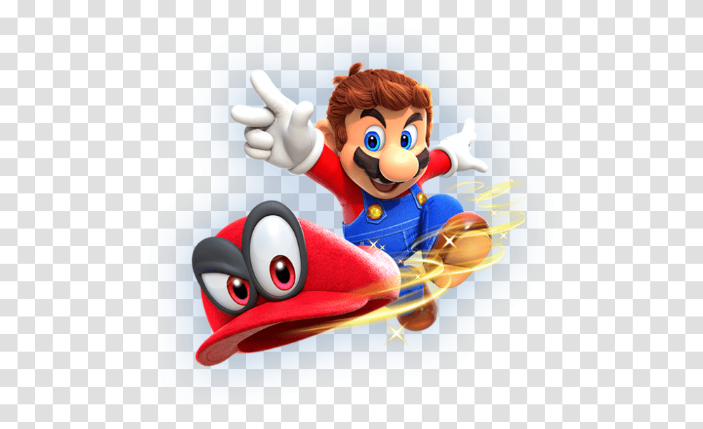 Mario Mario Odyssey Throwing Hat, Super Mario, Toy Transparent Png