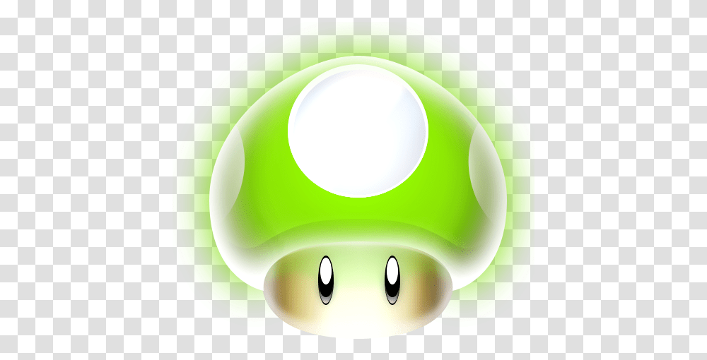 Mario Mushroom 1 Up Icon Super Mario Galaxy Icons Circle, Green, Graphics, Art, Sphere Transparent Png