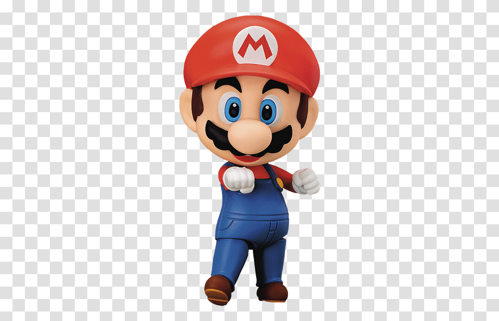 Mario Nendoroid, Helmet, Apparel, Toy Transparent Png