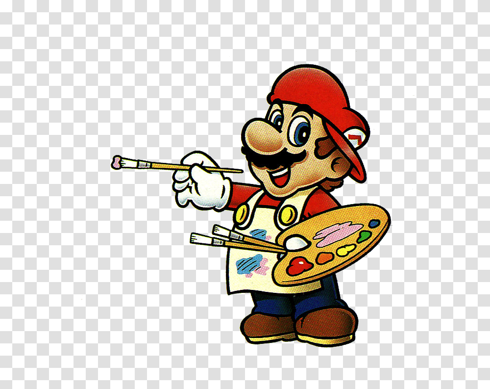 Mario Paint Mario, Super Mario, Person, Human Transparent Png