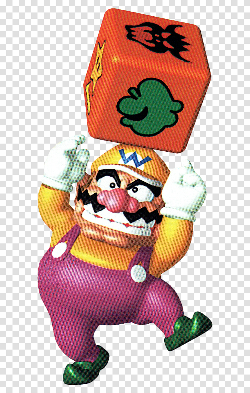 Mario Party 1 Wario Clipart Mario Party 1 Artwork, Person, Human, Performer, Clown Transparent Png
