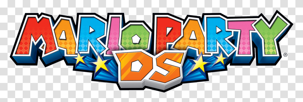 Mario Party Ds Logo Mario Party Ds Title, Label, Dynamite Transparent Png