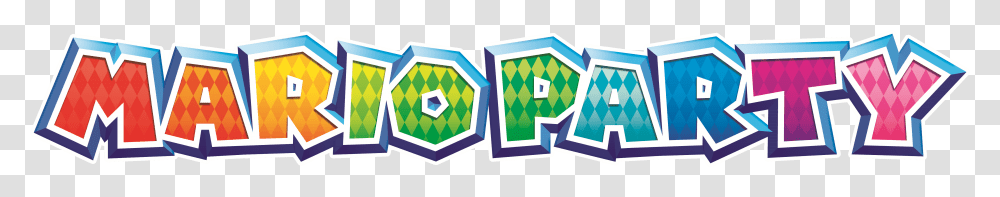 Mario Party Logo, Pattern, Label Transparent Png