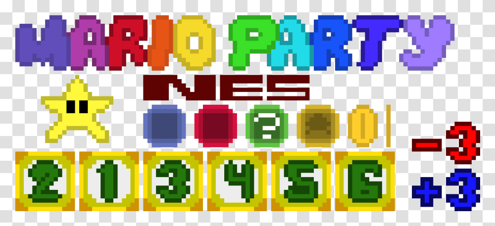 Mario Party Pixel Art, Pac Man Transparent Png