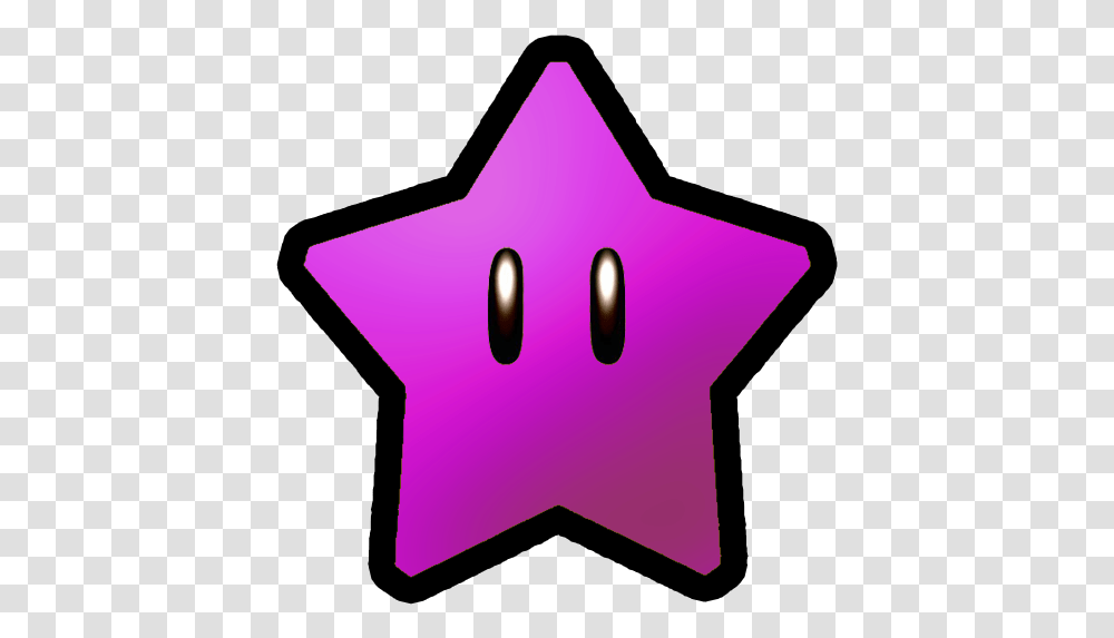 Mario Pink Star Coins, Star Symbol, Cross Transparent Png