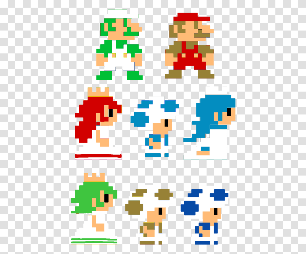 Mario Pixel Super Mario Bross Vector, Rug, Pac Man, Game, Jigsaw Puzzle Transparent Png