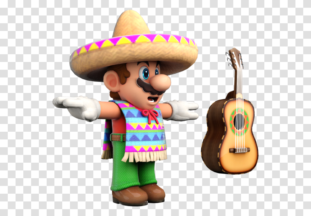 Mario Poncho, Guitar, Leisure Activities, Musical Instrument Transparent Png