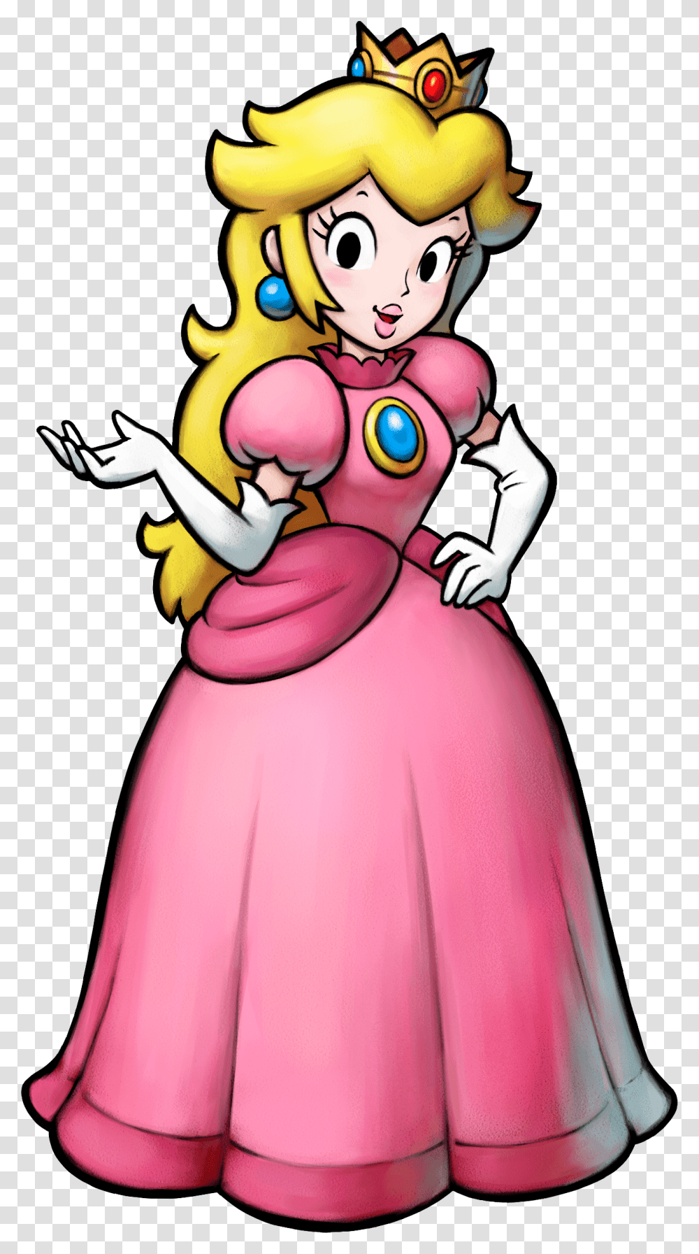 Mario Princess Peach Mario Bros Princesa Peach, Performer, Toy, Apparel Transparent Png