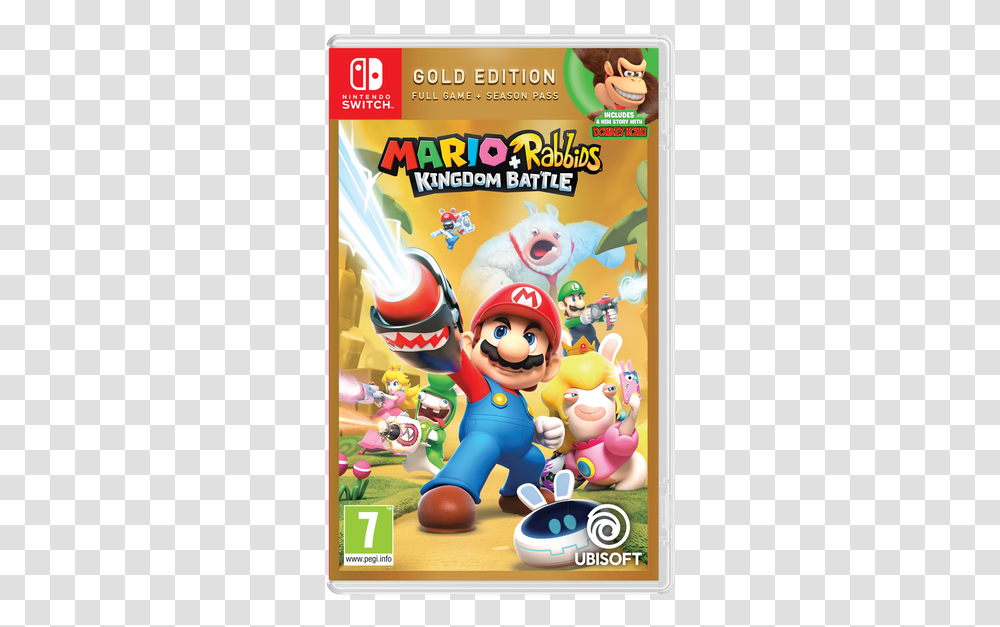 Mario Rabbids Kingdom Battle Gold Edition, Super Mario, Person, Human Transparent Png