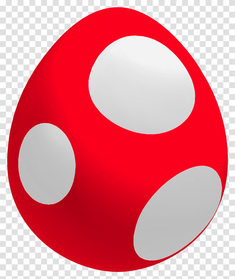 Mario Red Yoshi Egg Clipart Download Mario Red Yoshi Egg, Sphere, Food, Ball Transparent Png