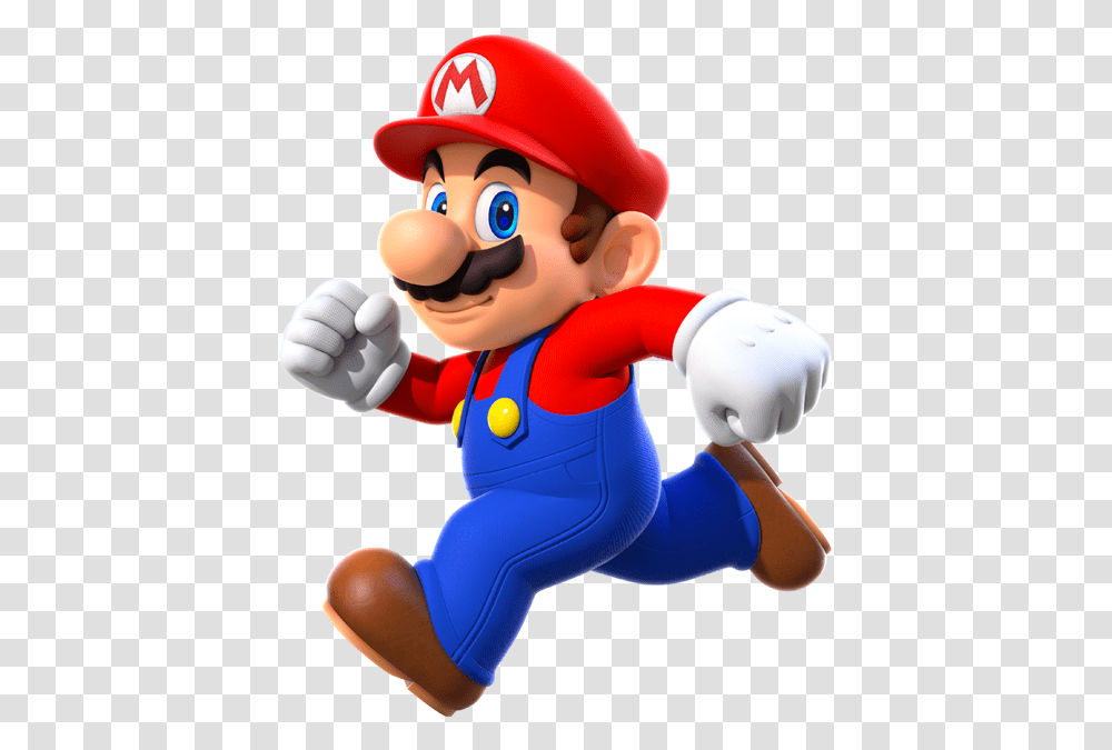 Mario Running, Super Mario, Toy, Person, Human Transparent Png