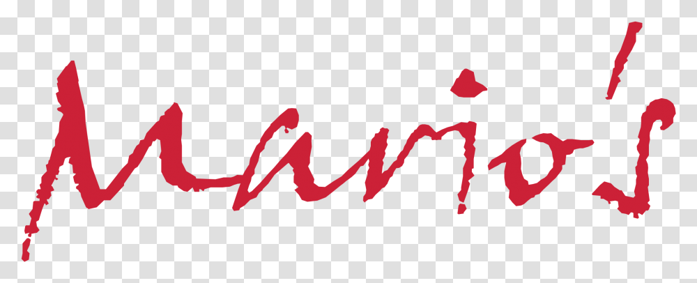 Mario's Logo Calligraphy, Handwriting, Label, Alphabet Transparent Png
