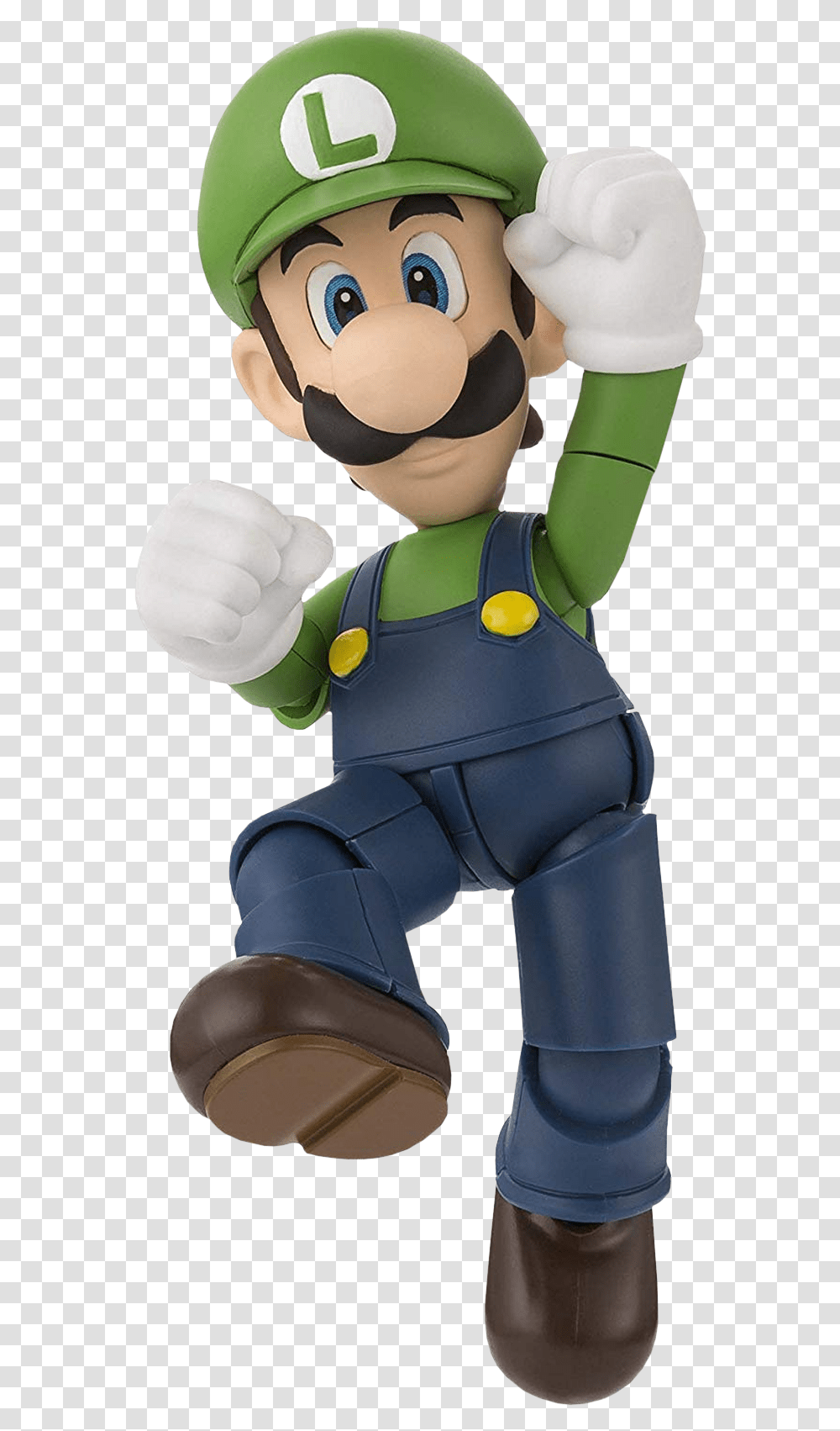 Mario Sh Figuarts Luigi, Hand, Toy, Figurine, Fist Transparent Png