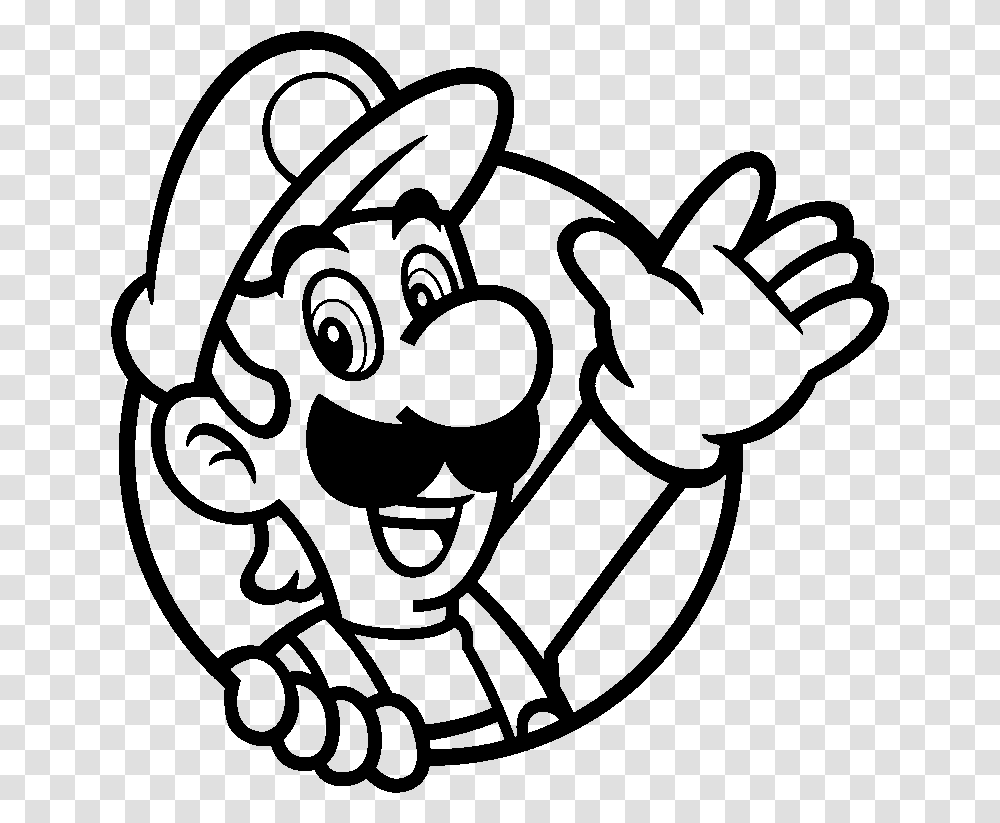 Mario Smbwiiu By 6growercrower4 Luigi Icon, Gray, World Of Warcraft Transparent Png