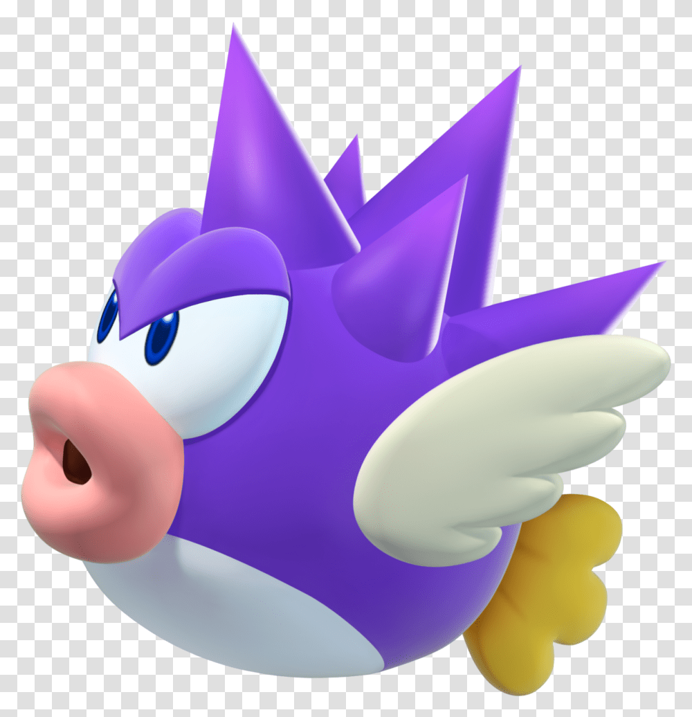 Mario Spiny Cheep Cheep, Toy, Animal Transparent Png
