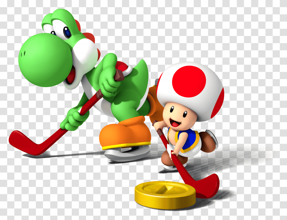 Mario Sports Mix Toad, Super Mario, Toy Transparent Png