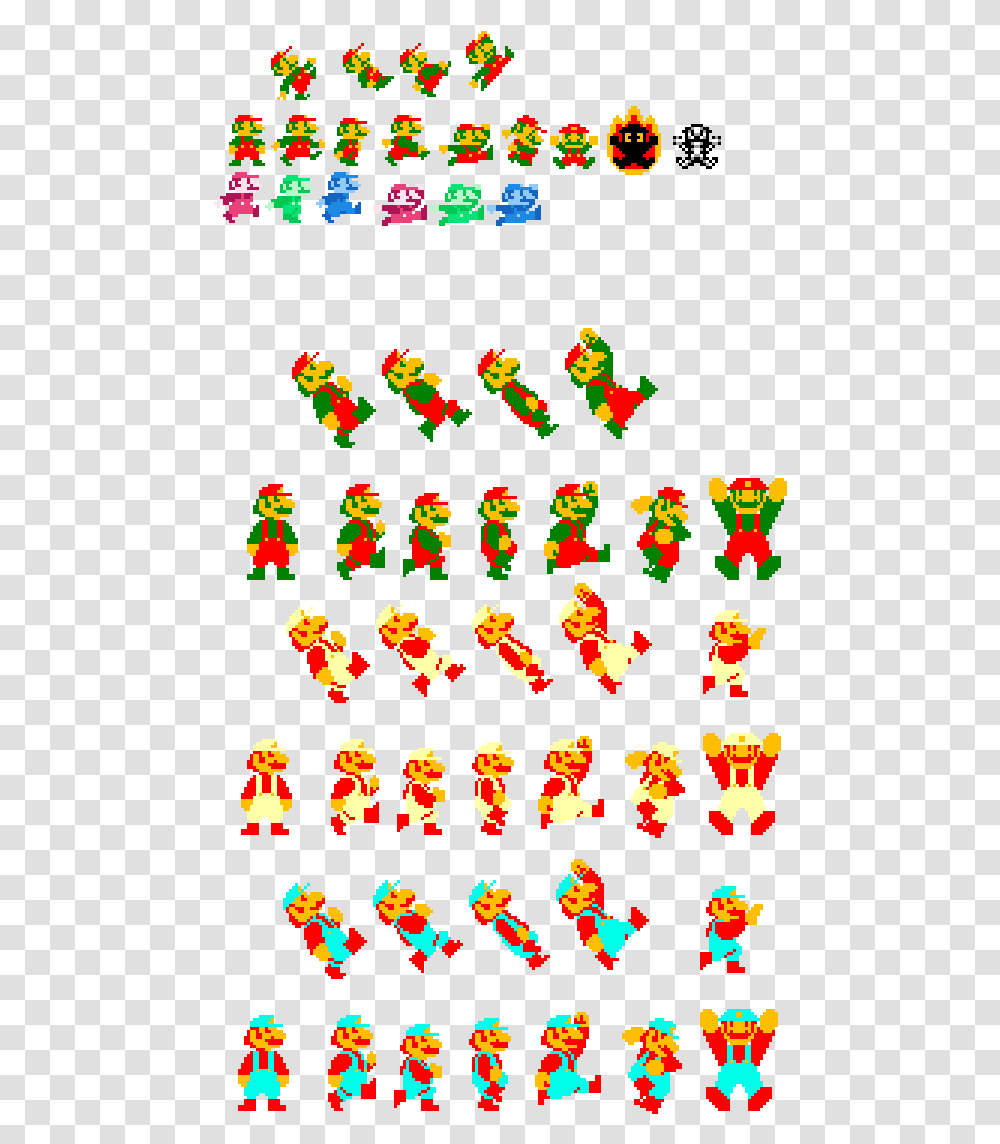 Mario Sprite Sheet Mario Sprite Sheet, Alphabet, Hand, Pac Man Transparent Png