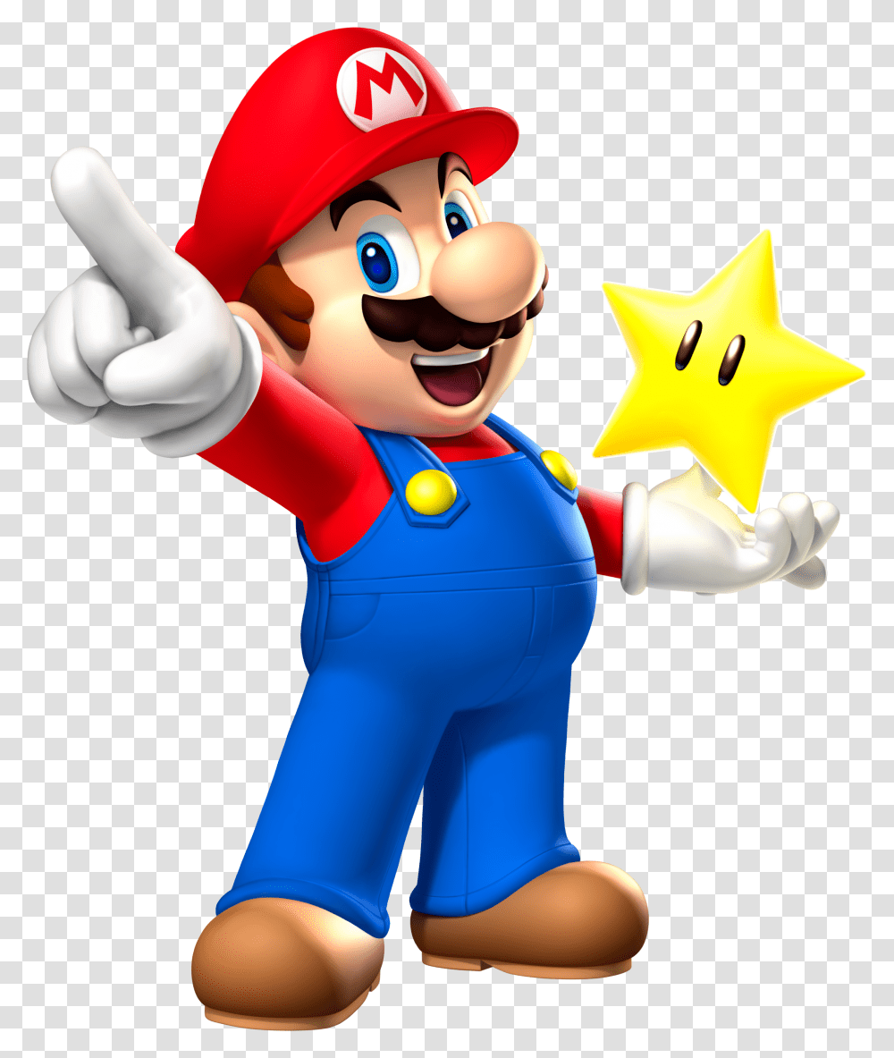 Mario Star Mario Mario Party, Super Mario, Toy, Person, Human Transparent Png
