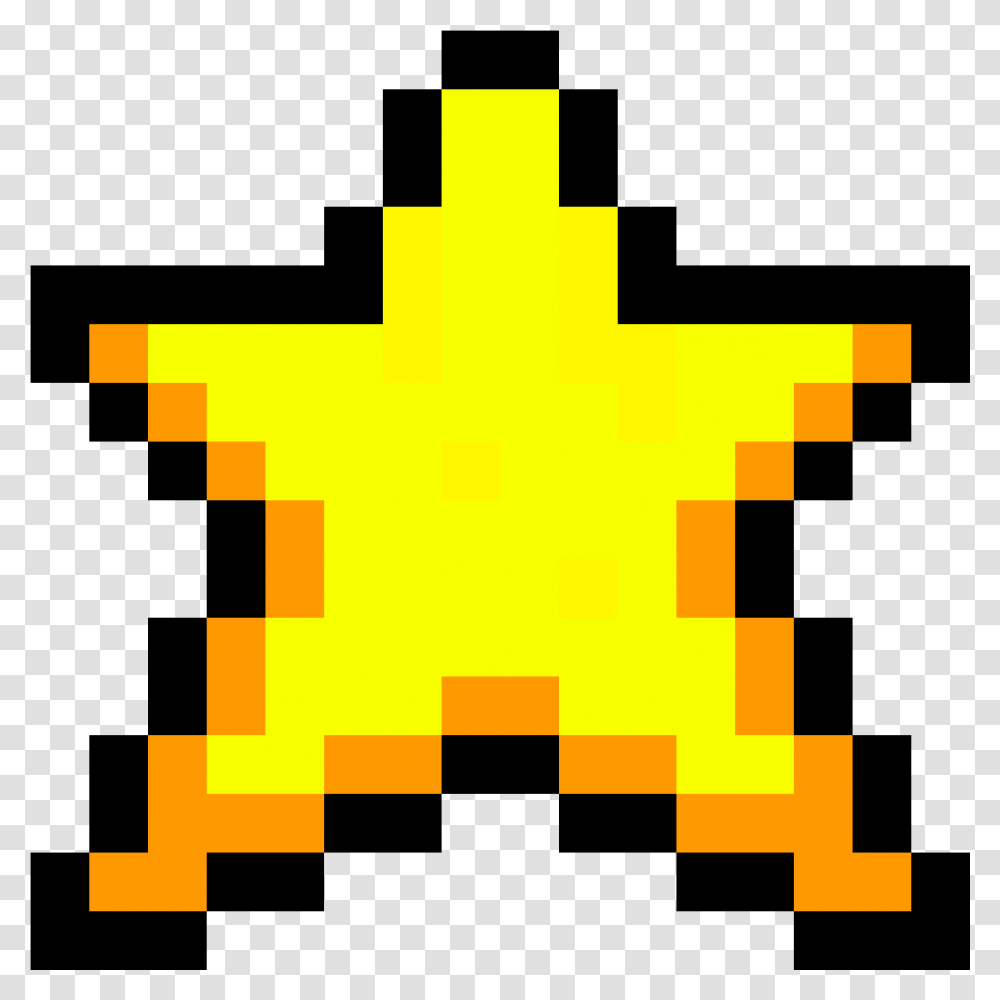 Mario Star Mario Star Pixel Art, Symbol, Star Symbol, First Aid Transparent Png