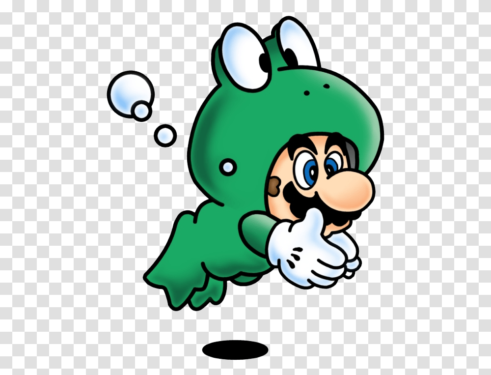 Mario Sunshine Mario Frog Suit, Super Mario Transparent Png