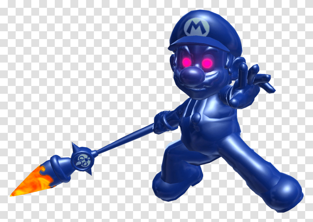 Mario Sunshine Shadow Mario Clipart Evil Mario Super Mario Sunshine, Toy, Helmet, Apparel Transparent Png