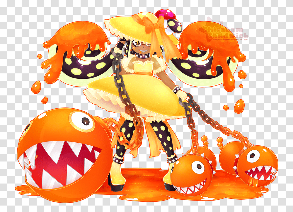 Mario Sunshine X Splatoon, Toy, Pac Man, Crowd Transparent Png