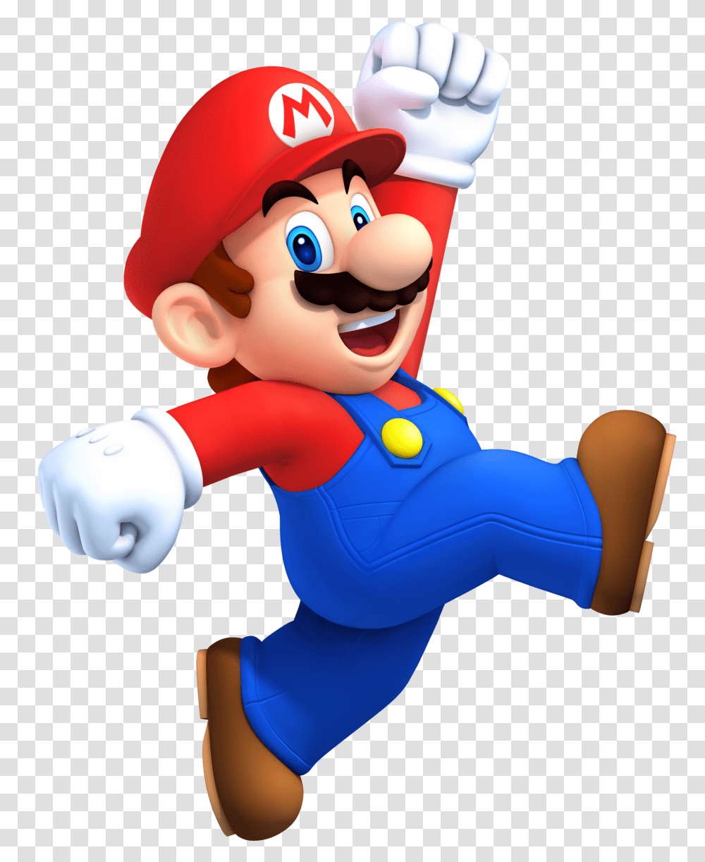 Mario Super Mario Jumping, Toy Transparent Png