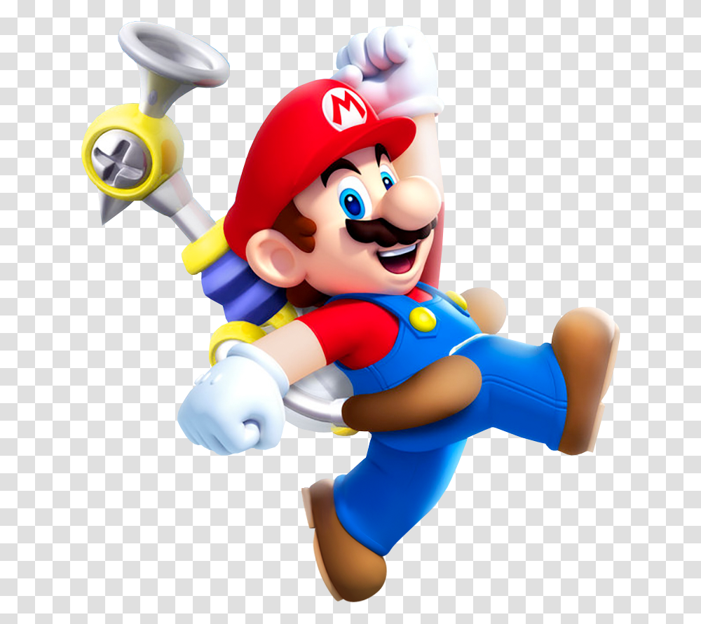 Mario Super Mario Sunshine, Toy Transparent Png