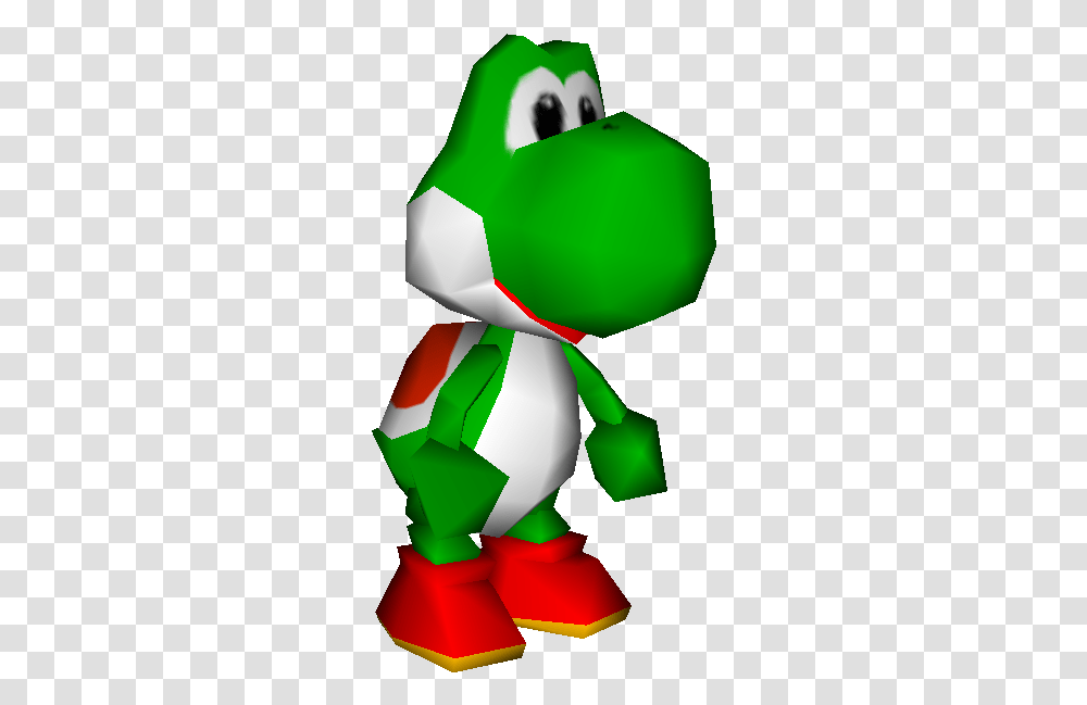 Mario Tennis 64 Yoshi, Recycling Symbol, Elf, Toy, Green Transparent Png