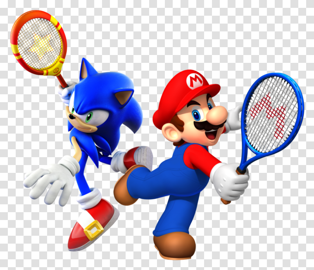 Mario Tennis Aces High Quality Image Sega Superstars Tennis Sonic, Super Mario, Tennis Racket, Person, Human Transparent Png