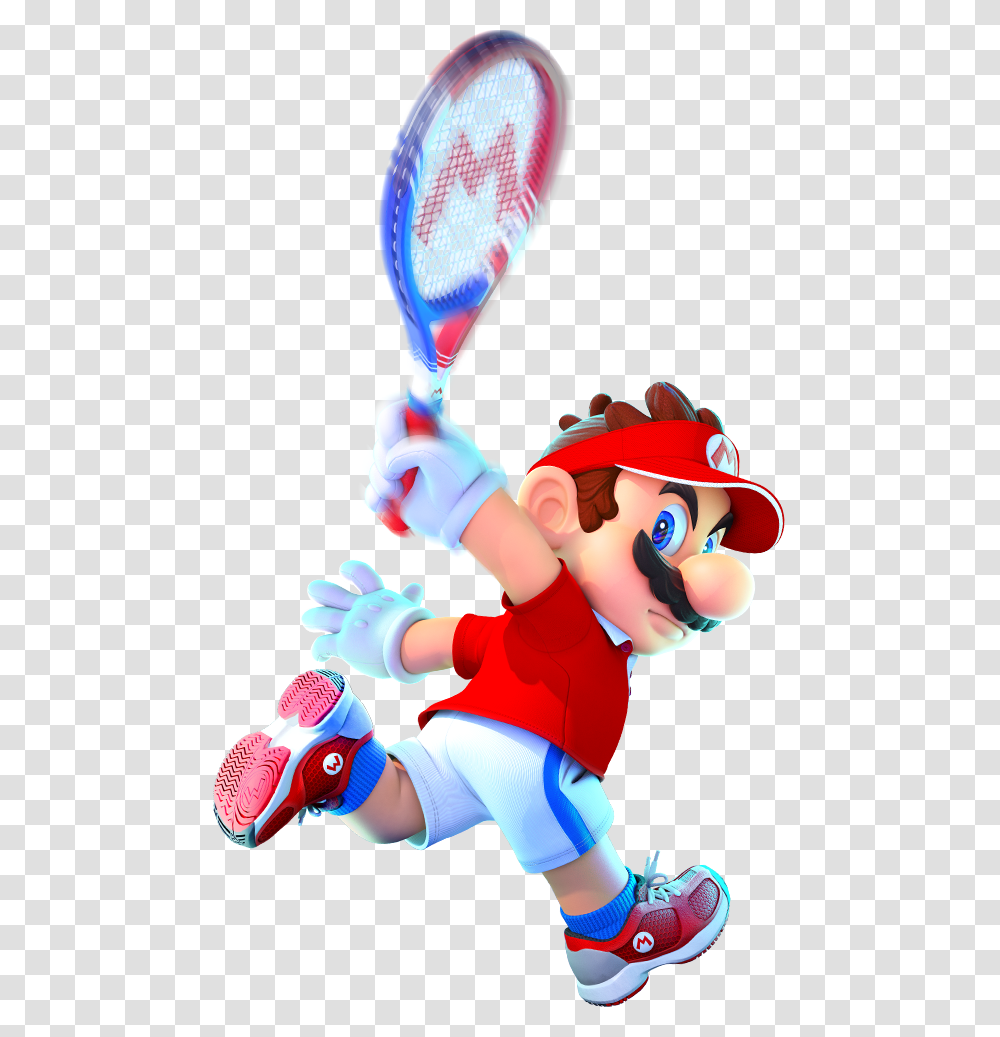 Mario Tennis Aces Pic Mario In Mario Tennis Aces, Super Mario, Shoe, Footwear Transparent Png