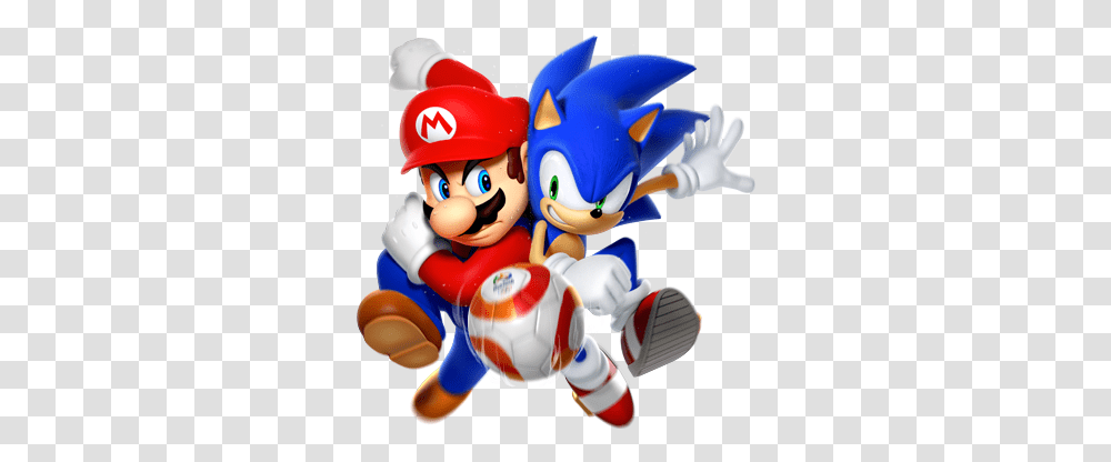 Mario & Sonic Mario And Sonic Soccer, Super Mario, Toy Transparent Png