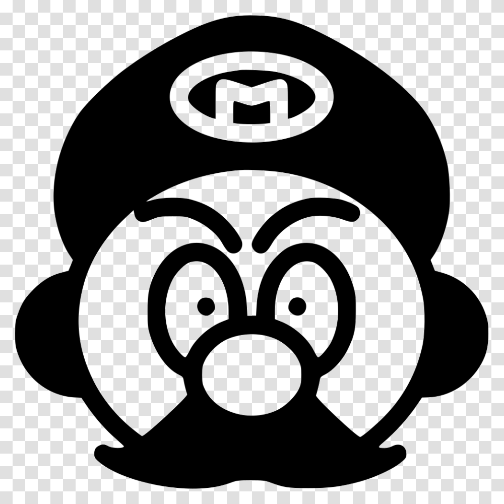 Mario Video Game, Stencil, Label, Soccer Ball Transparent Png