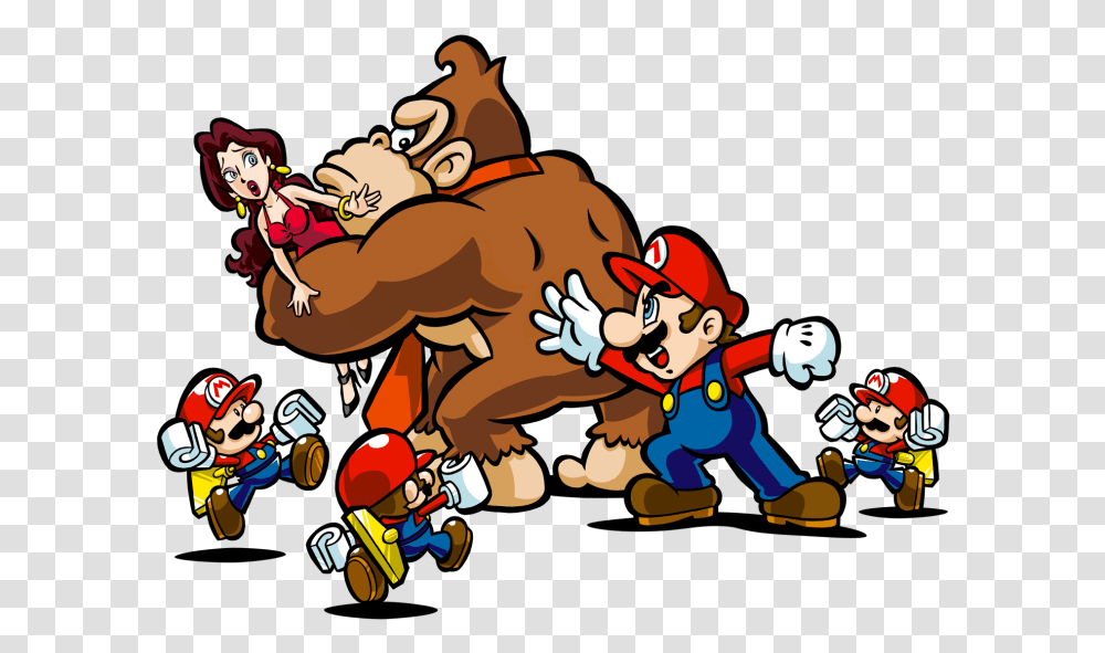Mario Vs Donkey Kong Picture Mario Donkey Kong Transparent Png