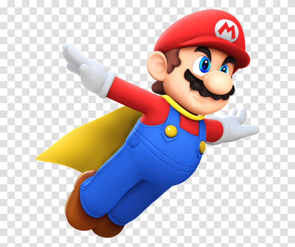 Mario With Cape, Super Mario, Toy Transparent Png